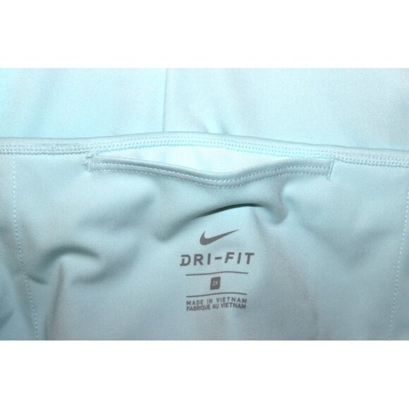 nwt NIKE 7/8 Dri-FIT Capri Leggings Tight-Fit Mid-Rise Glacier-Blue Size 2X - Picture 9 of 9